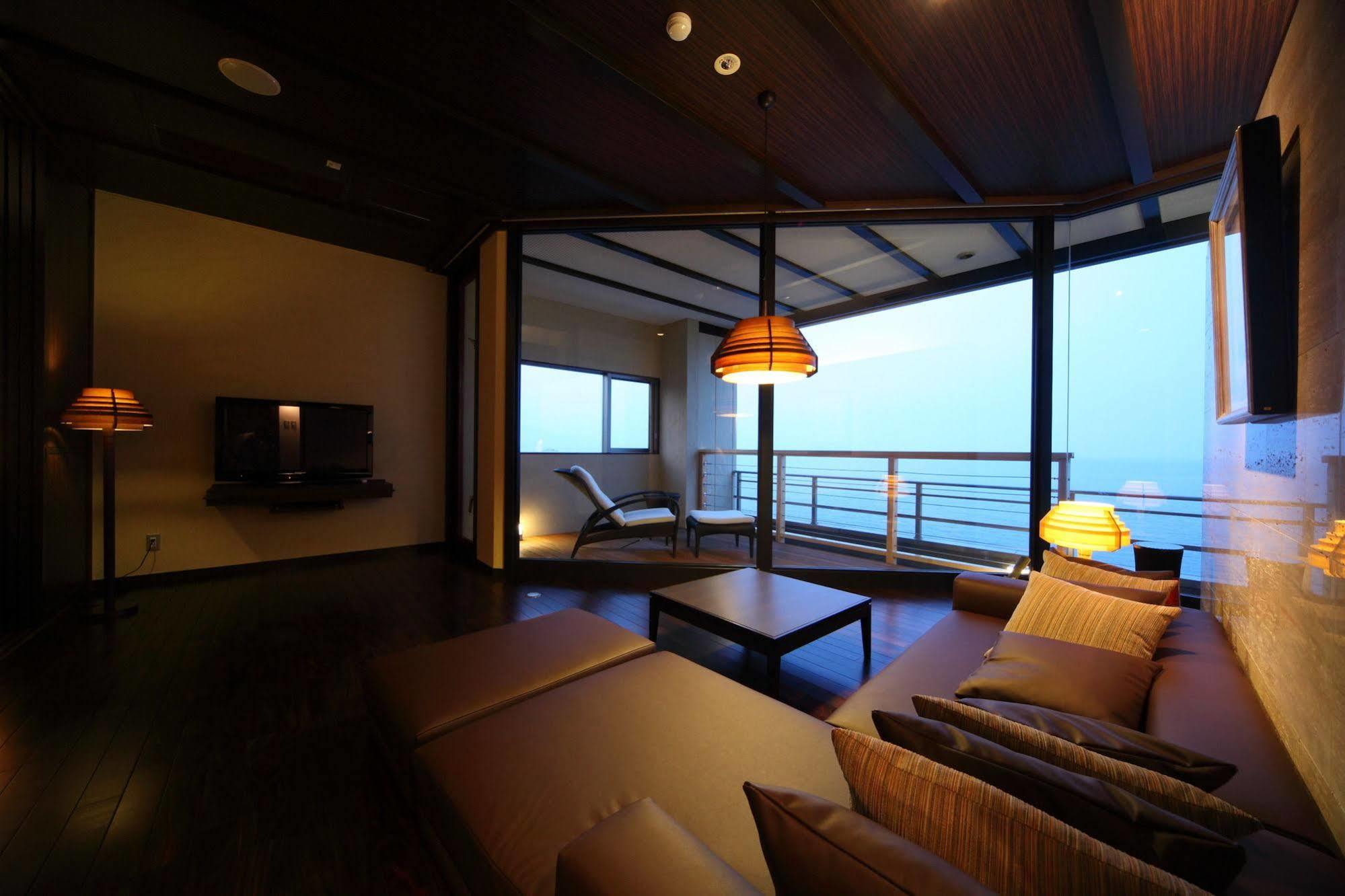 Amane Resort Seikai Beppu Exterior foto A room at the hotel